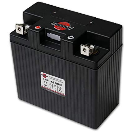 Shorai LFX24A3-BS12 Extreme Rate Lithium Iron Powersports Battery