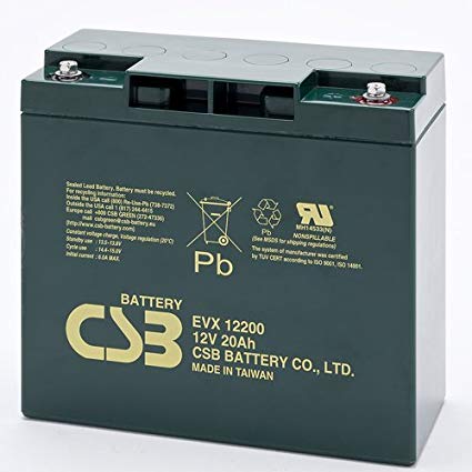CSB EVX12200 Deep Cycle AGM Battery