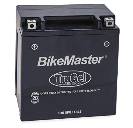 New BikeMaster TruGel Motorcycle Battery - 2008-2016 Kawasaki ZG1400 Concours ABS