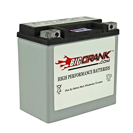 BatteryMart USA-Made Big Crank ETX14L AGM Maintenance Free Battery