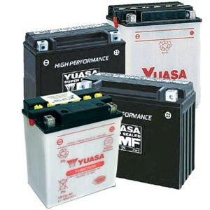 Yuasa Yumicron 12V Battery - YB12A-A/Black