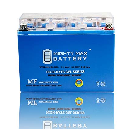 Mighty Max Battery YTX24HL-BS GEL Battery for Honda GL1200SE-I Gold Wing Aspencade 1986 brand product