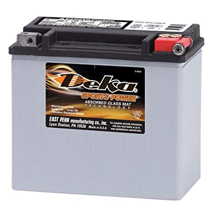 Deka Power Sports ETX16L Battery
