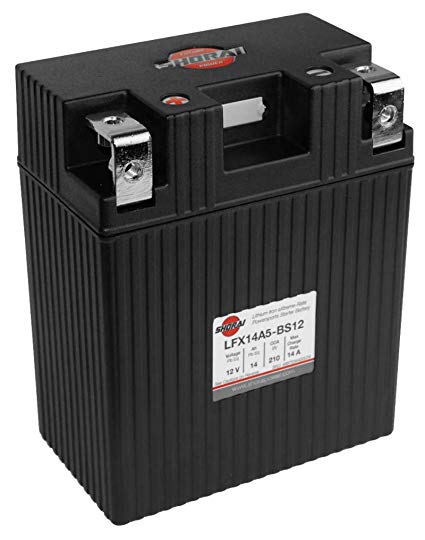 Shorai LFX Battery - LFX14A5-BS12/Black