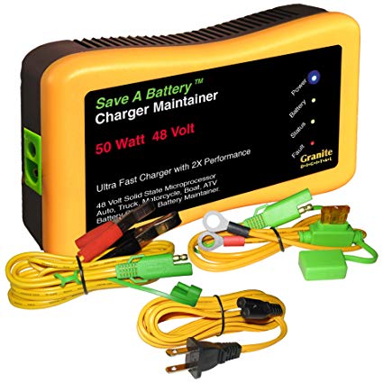 Battery Saver 2365-48 48V 50W Quick Charger and Auto Pulse Maintainer