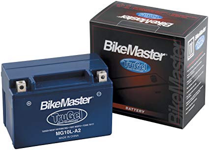 BikeMaster TruGel Battery - 12N12A-4A-1/Blue