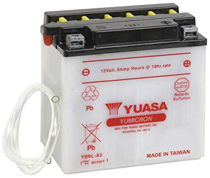 Yuasa YUAM2292Y YB9L-A2 Battery