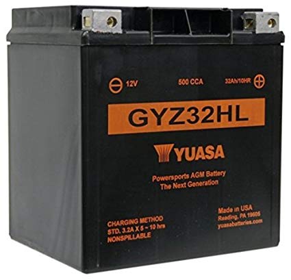 Yuasa GYZ High Performance Maintenance Free Battery - GYZ32HL YUAM723GHL