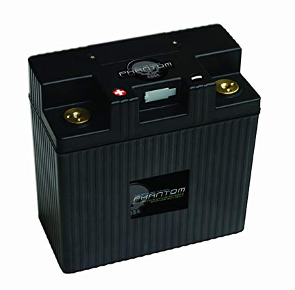 Phantom APP27A3-BS12 Black Small 12V 27Ah 'A' Polarity Case Type-3 Powersports Battery