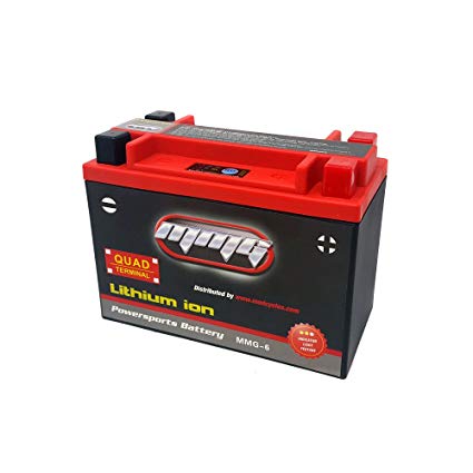 Lithium Ion Sealed Battery 12V 420 LCA Quad Terminal – Replacement for YTX20L-BS, YTX20H-BS, YTX20HL-BS, YTX24HL-BS, and YB16CL-B (MMG6)