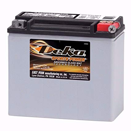 Deka Power Sports ETX20L Battery