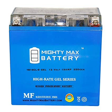 Mighty Max Battery YB16CL-B GEL 12V 19AH Battery for Kawasaki Prarie KVF400-B CN 98-'00 brand product