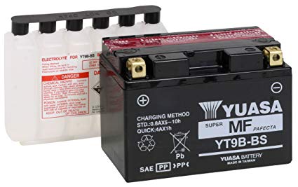 Yuasa YUAM629B4 YT9B-BS Battery